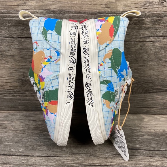 NEW Vans Toddler ‘Save Our Planet’ Era Tennis Shoe - Picture 3 of 9